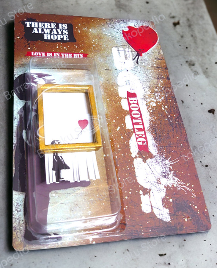 Banksy's Art Bootleg Miniature - Love is in the bin