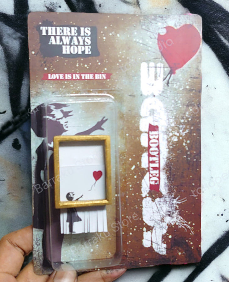 Banksy's Art Bootleg Miniature - Love is in the bin