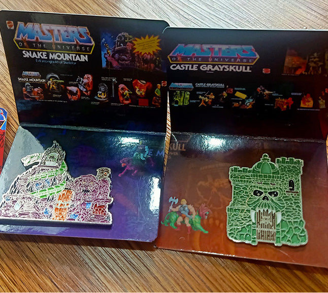 He-Man Master of The Universe Diecast Pin Set MOTU Heman