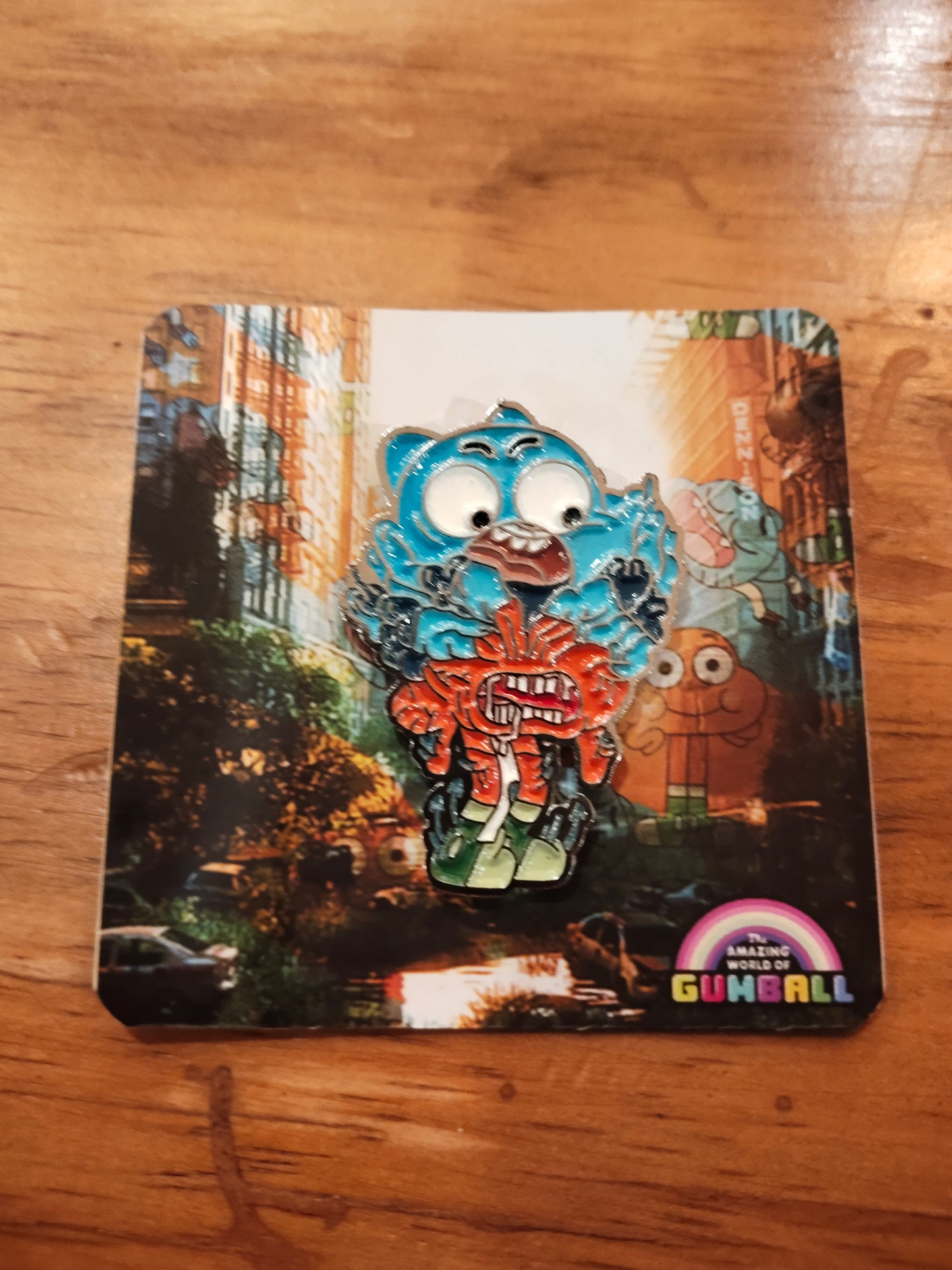 The Amazing World of Gumball Darwin Last of Us Diecast Pin Reference