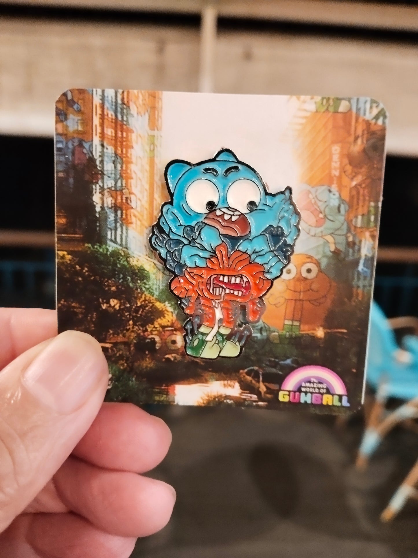 The Amazing World of Gumball Darwin Last of Us Diecast Pin Reference