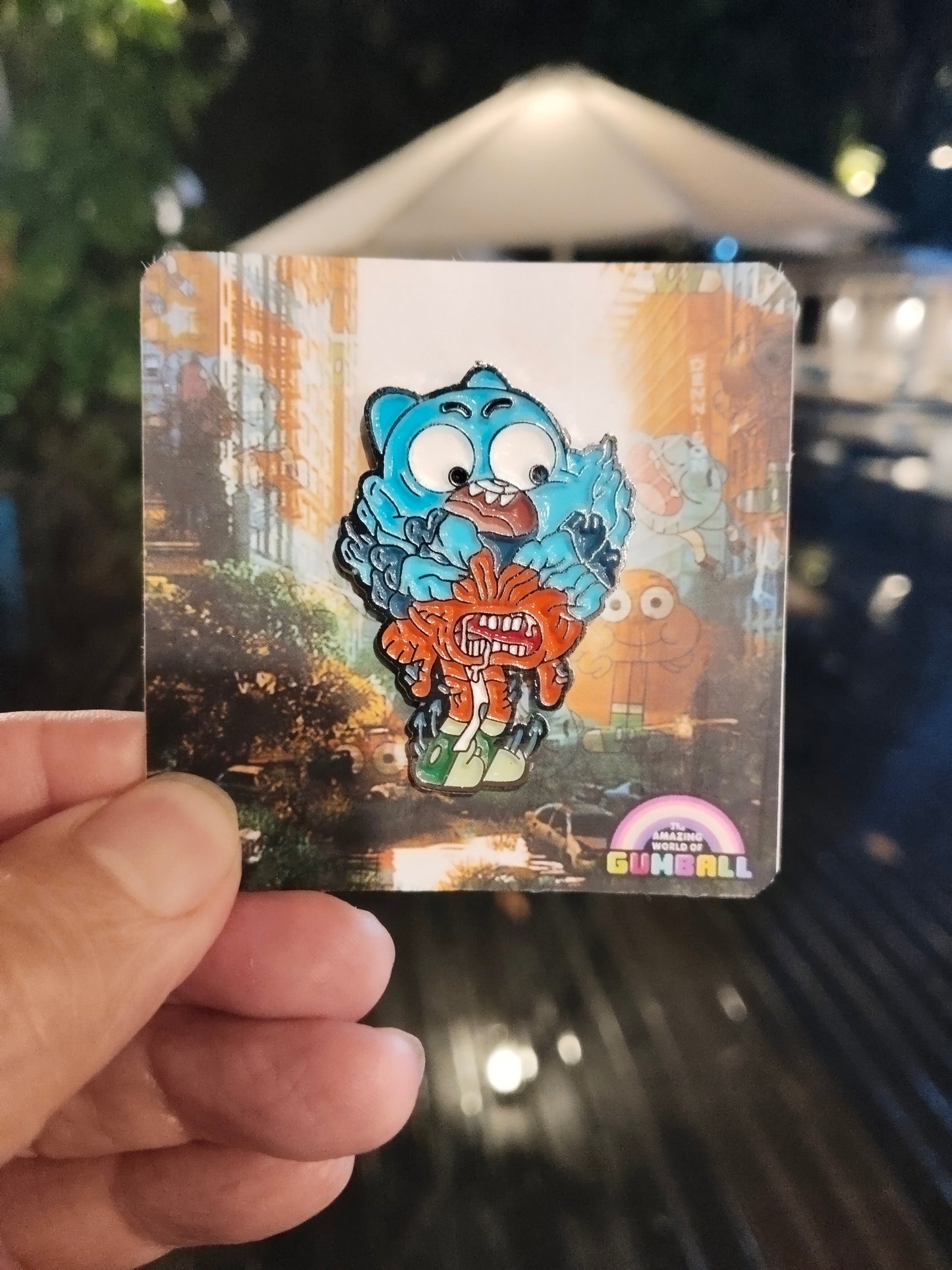 The Amazing World of Gumball Darwin Last of Us Diecast Pin Reference