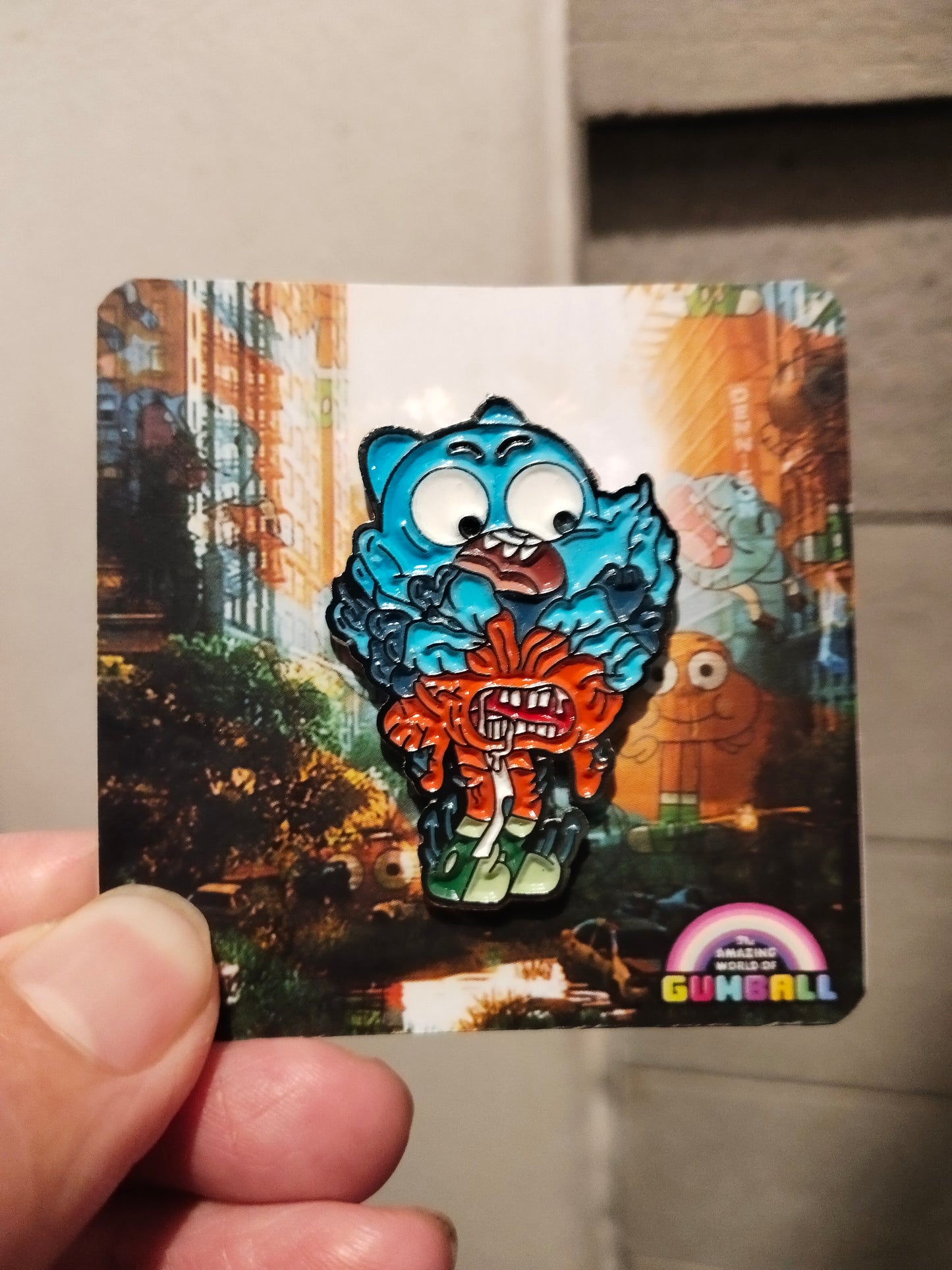 The Amazing World of Gumball Darwin Last of Us Diecast Pin Reference