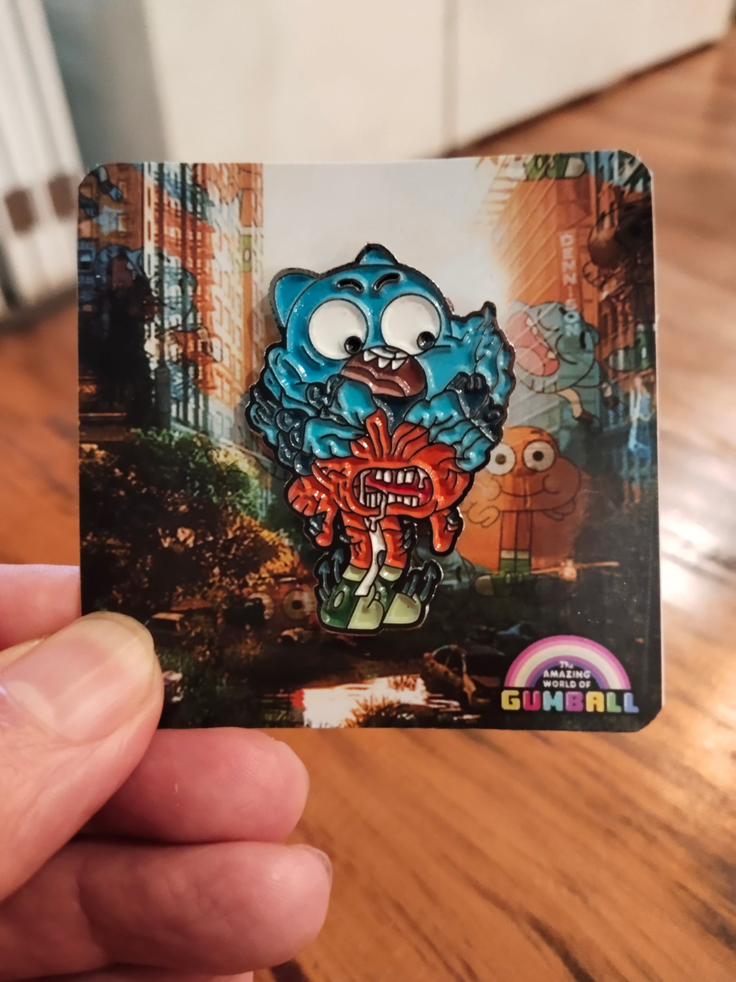 The Amazing World of Gumball Darwin Last of Us Diecast Pin Reference