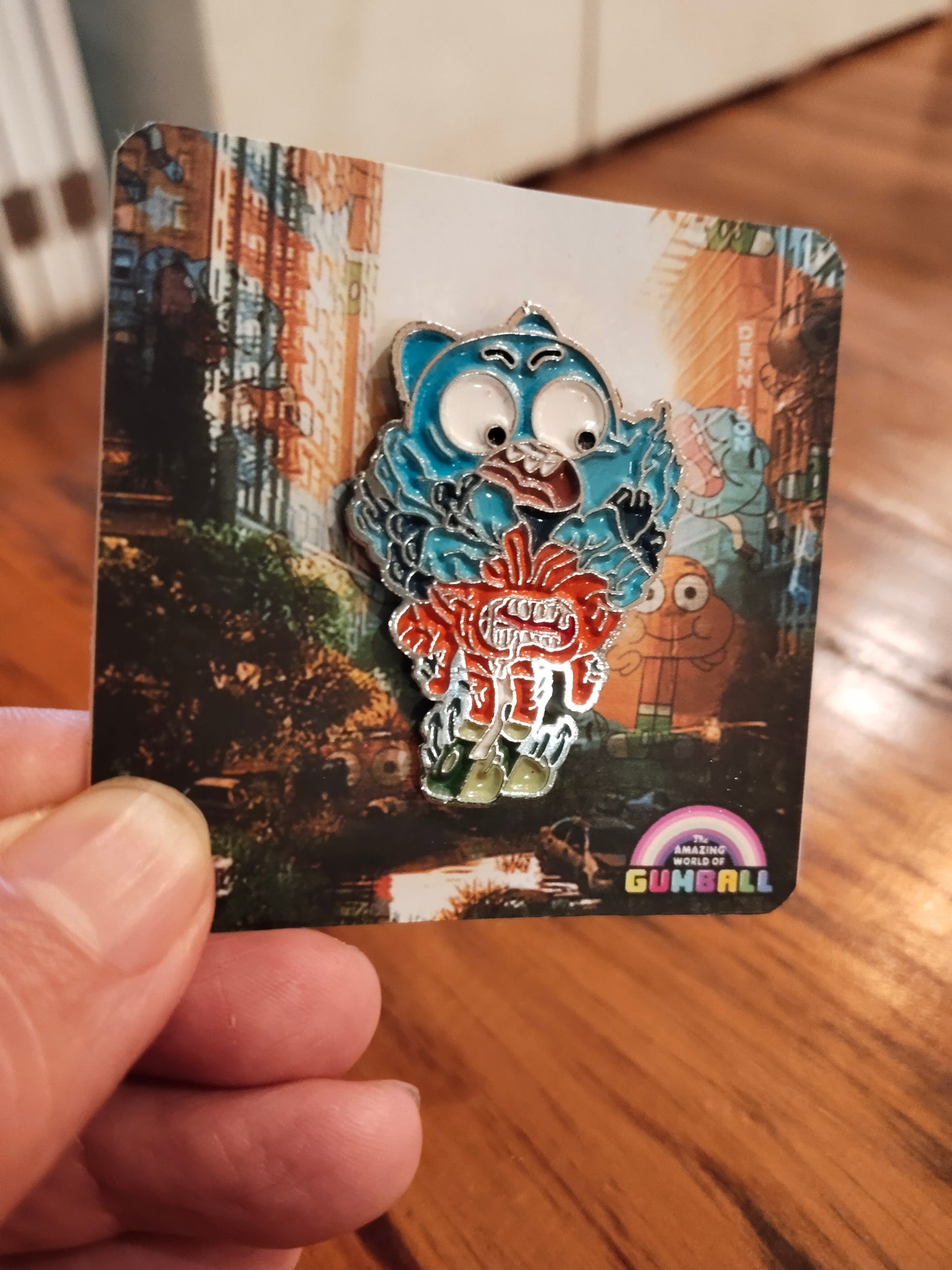 The Amazing World of Gumball Darwin Last of Us Diecast Pin Reference