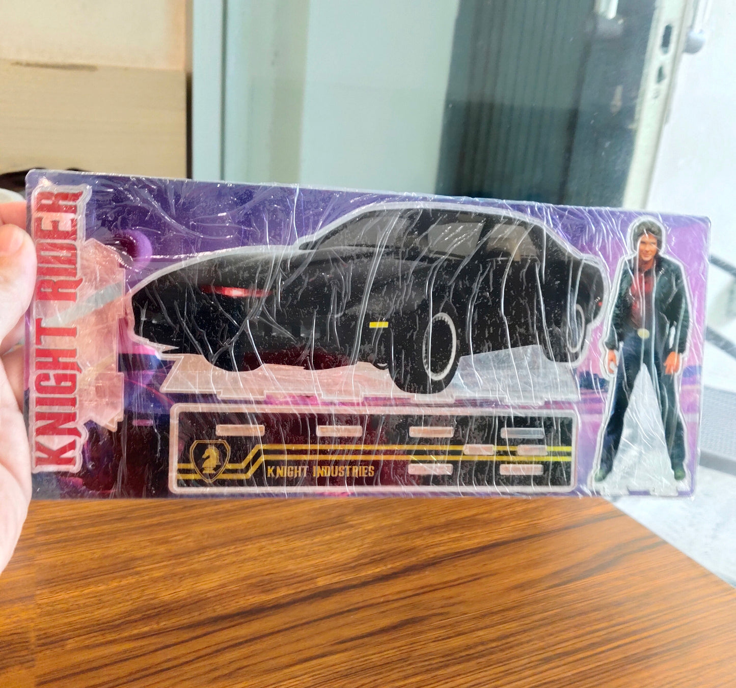 Knight Rider Michael Knight KITT Acrylic Standing figure Vintage Style