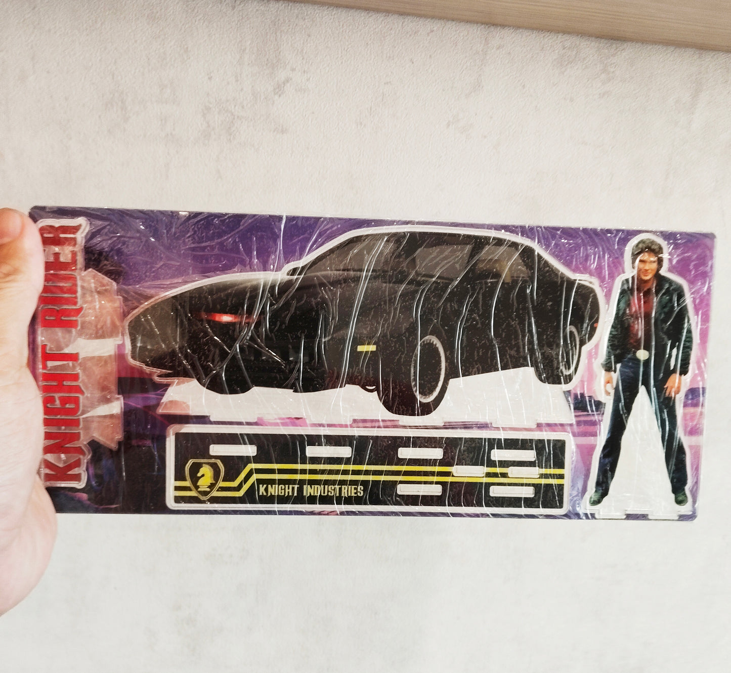 Knight Rider Michael Knight KITT Acrylic Standing figure Vintage Style