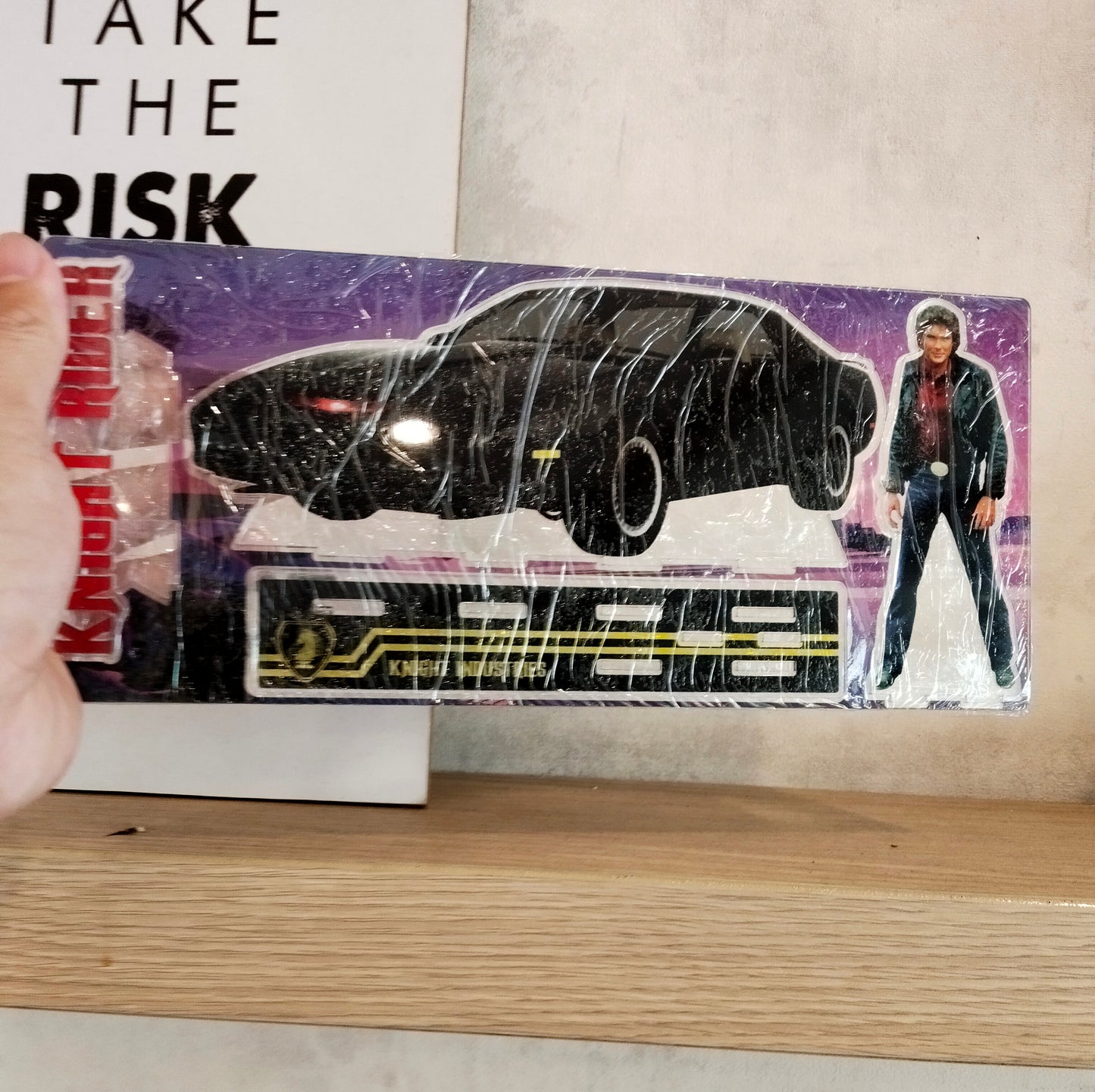 Knight Rider Michael Knight KITT Acrylic Standing figure Vintage Style