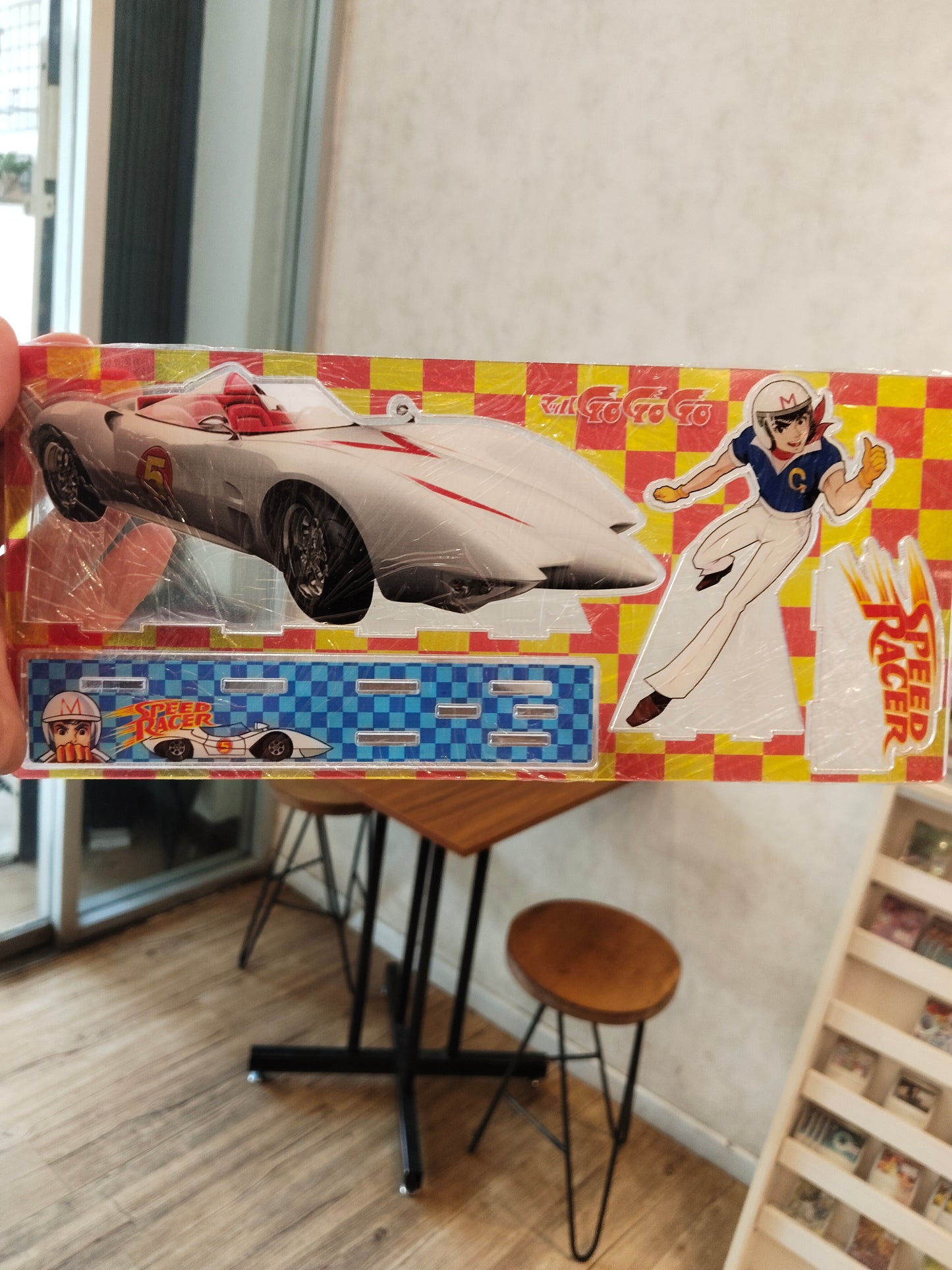 Speed Racer Mach GoGoGo The Mach 5 Acrylic Standing figure vintage style