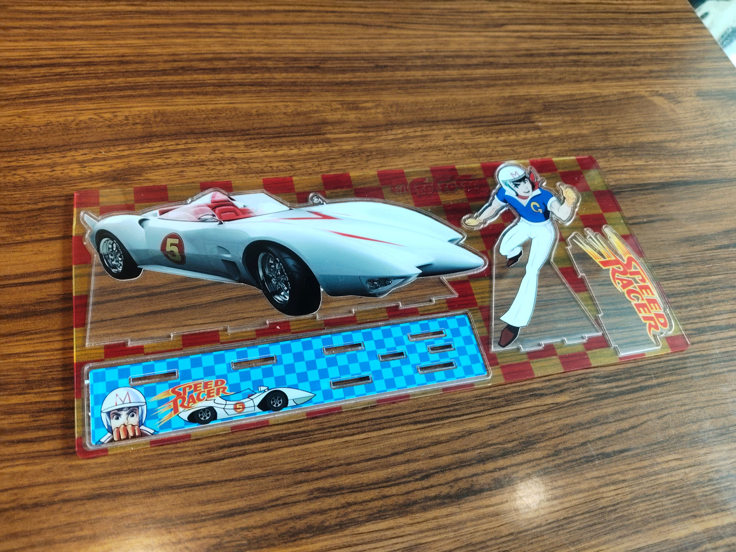 Speed Racer Mach GoGoGo The Mach 5 Acrylic Standing figure vintage style