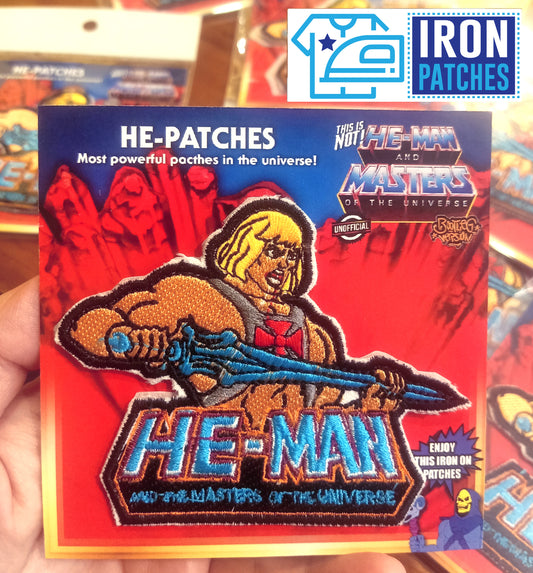 He-Man Heman MOTU Master of The Universe Iron on Patches